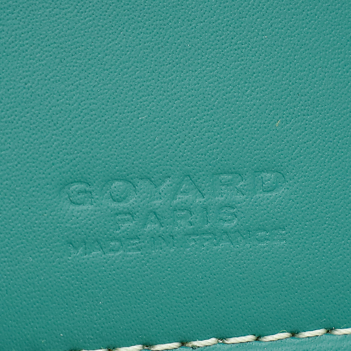 Goyard Green Goyardine Saint Thomas Bill Fold Wallet
