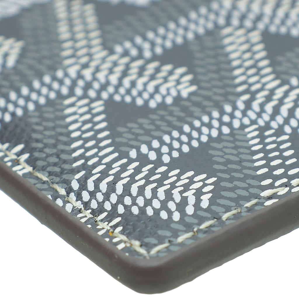 Goyard Gray Goyardine Saint Sulpice Card Holder