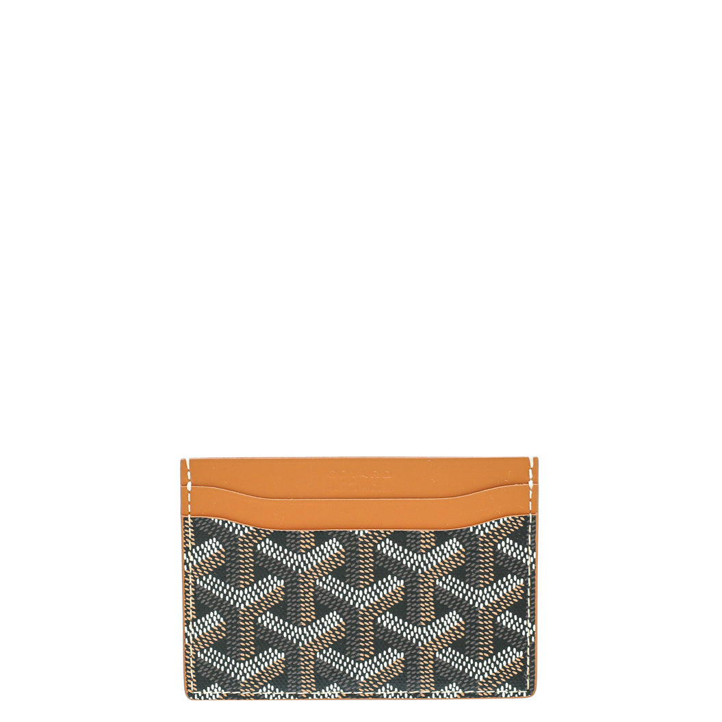 Goyard Brown Saint Sulpice Card Holder