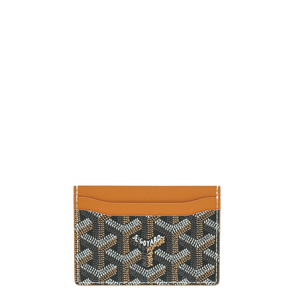 Goyard Brown Saint Sulpice Card Holder