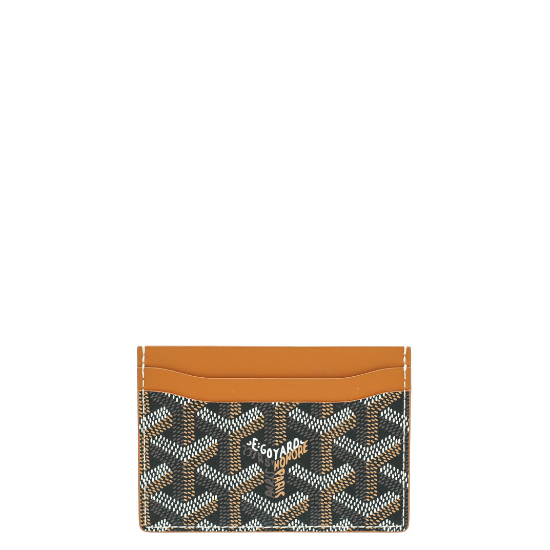Goyard Brown Saint Sulpice Card Holder