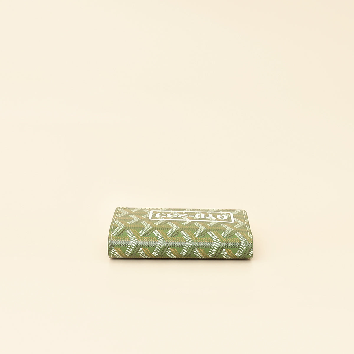 Goyard Kaki L.E 2025 Goyardine Saint-Pierre Card Wallet