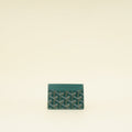 Goyard Green Saint-Sulpice Card Wallet