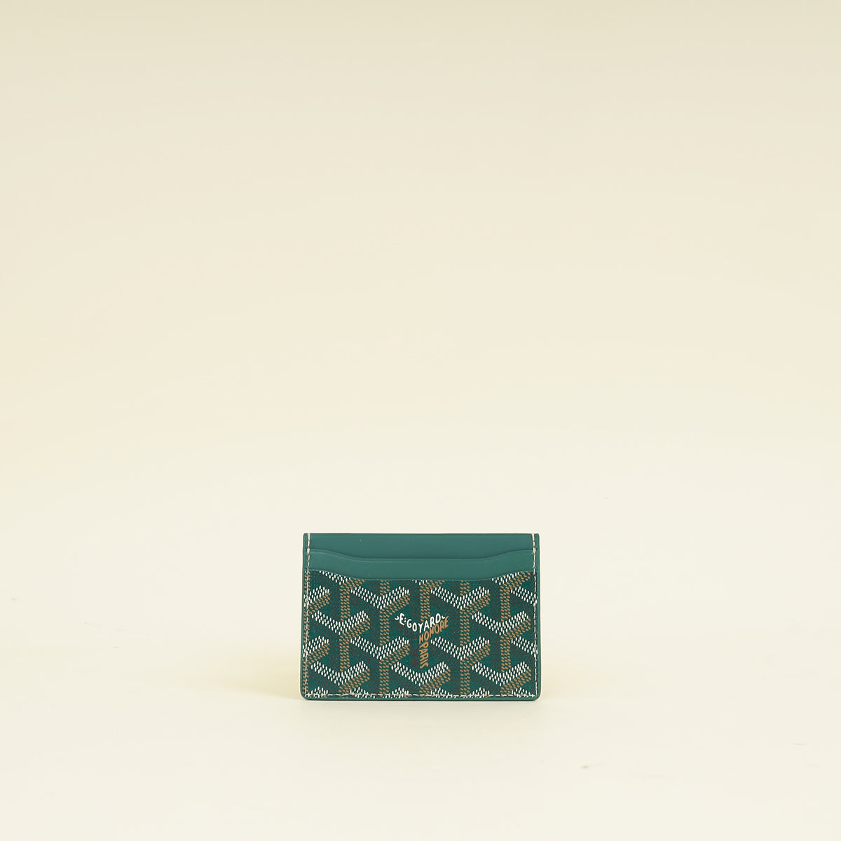 Goyard Green Saint-Sulpice Card Wallet