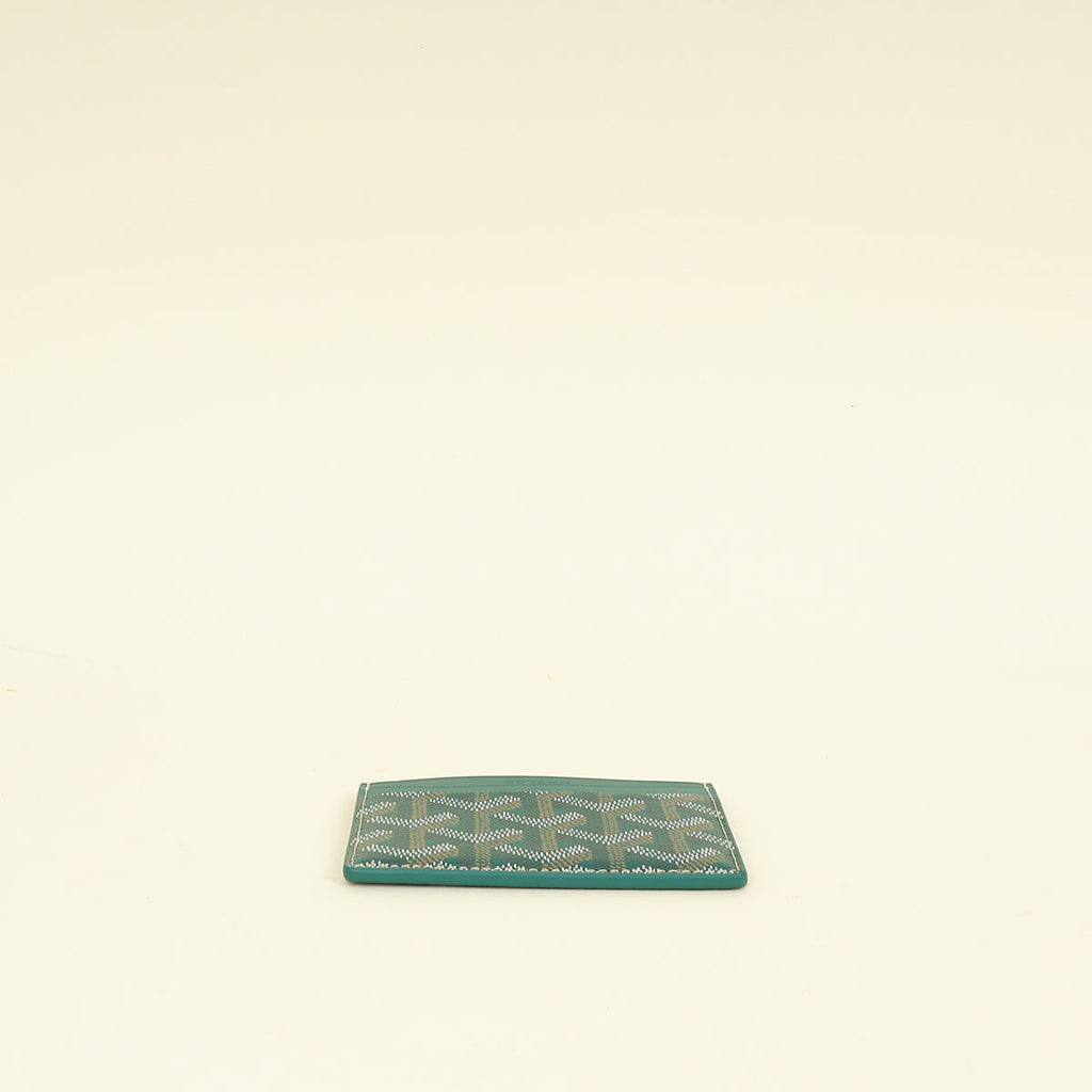 Goyard Green Saint-Sulpice Card Wallet