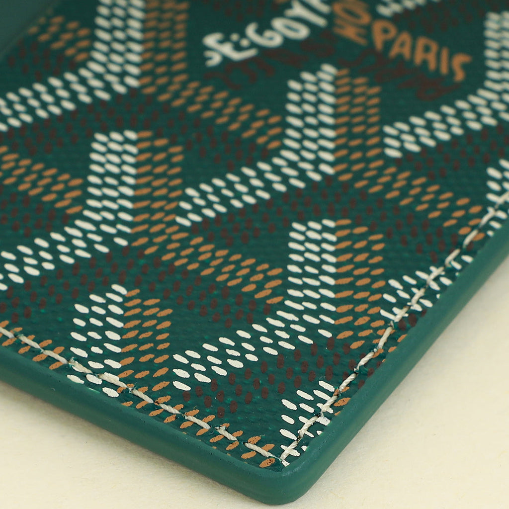 Goyard Green Saint-Sulpice Card Wallet