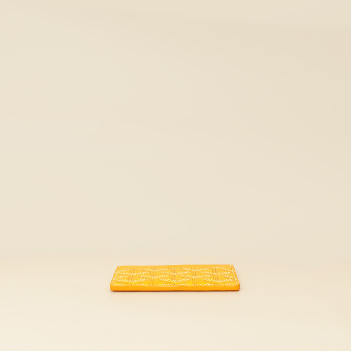 Goyard Yellow Goyardine Saint Sulpice Card Holder