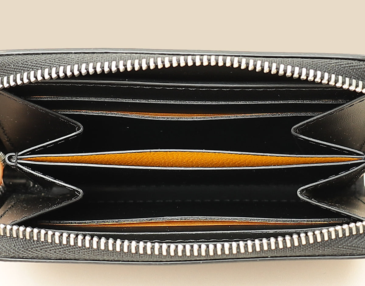 Goyard Black Goyardine Matignon PM Wallet