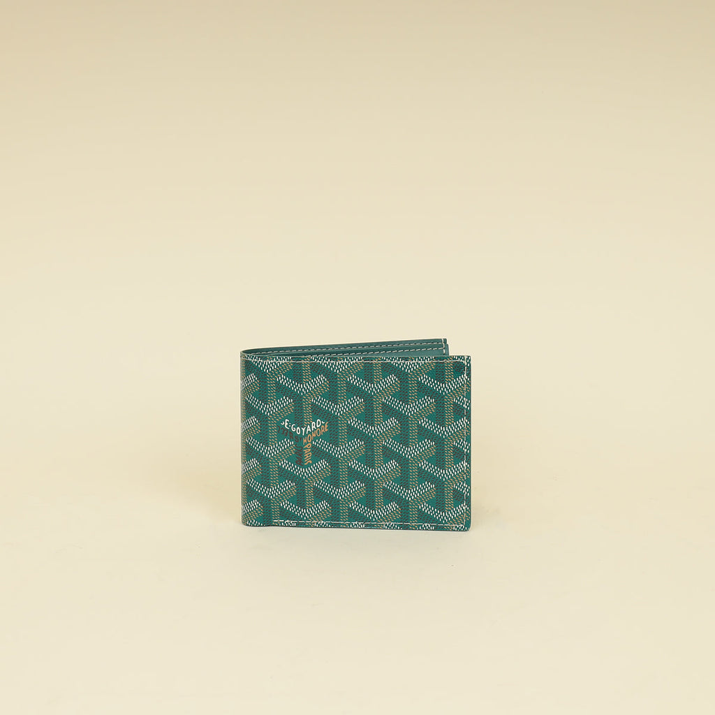 Goyard Green Goyardine Victoire Wallet