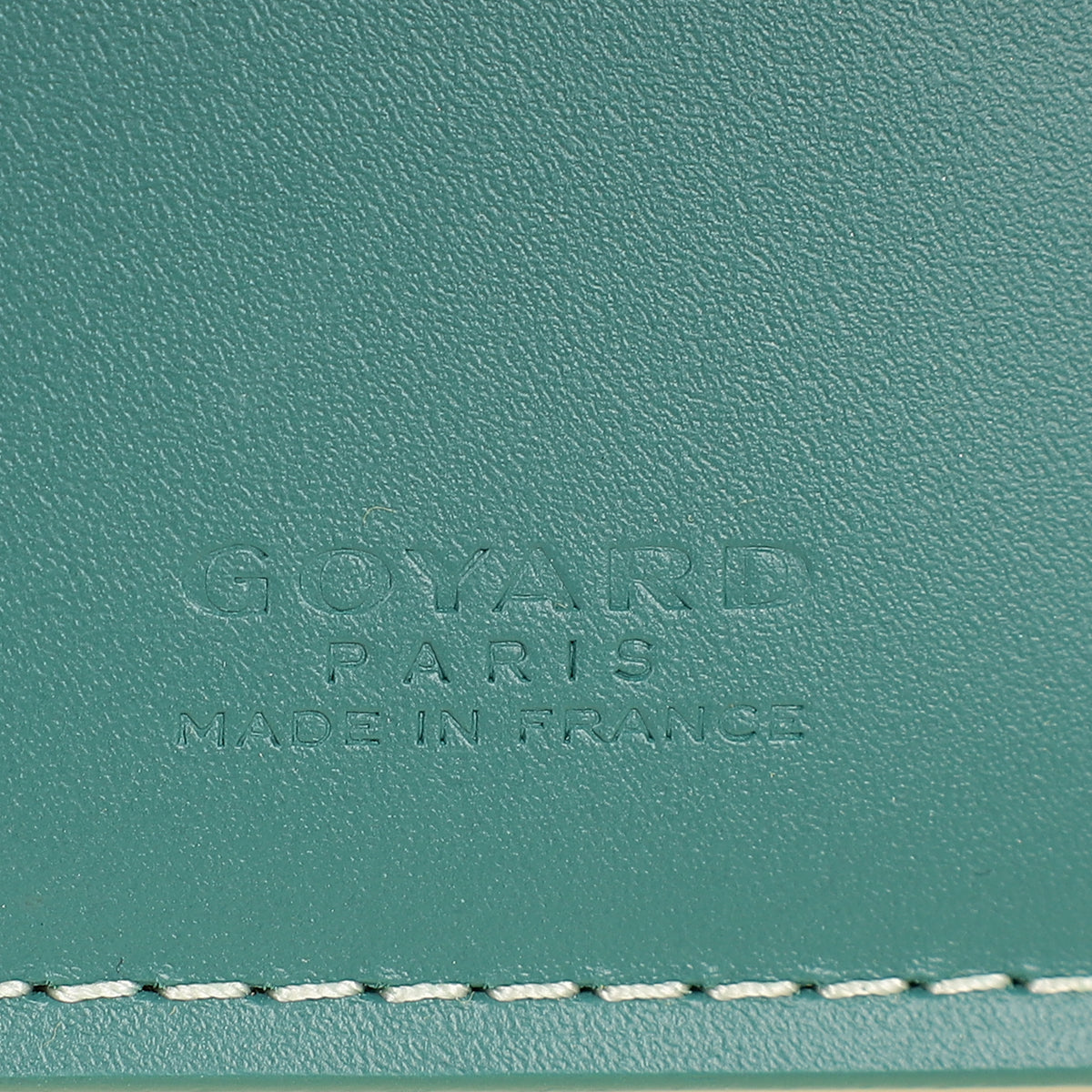 Goyard Green Goyardine Victoire Wallet