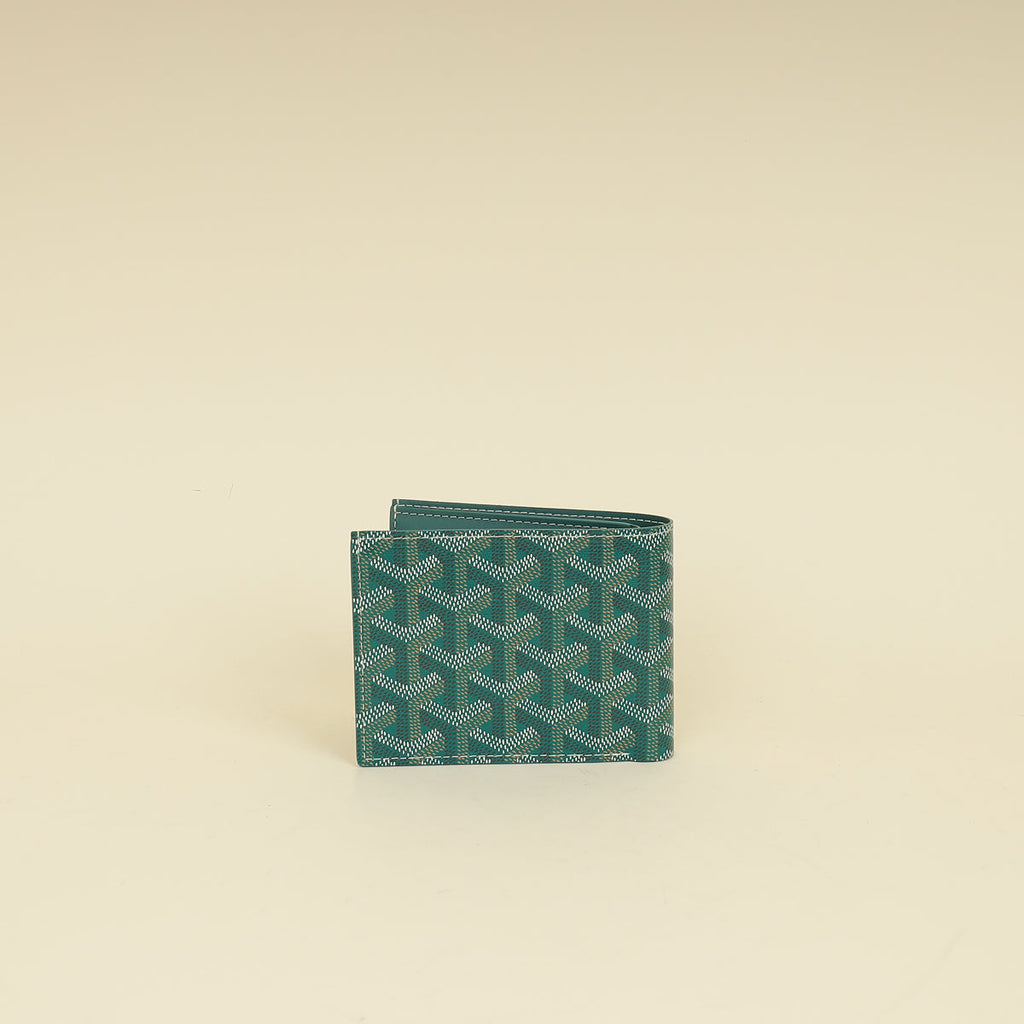 Goyard Green Goyardine Victoire Wallet