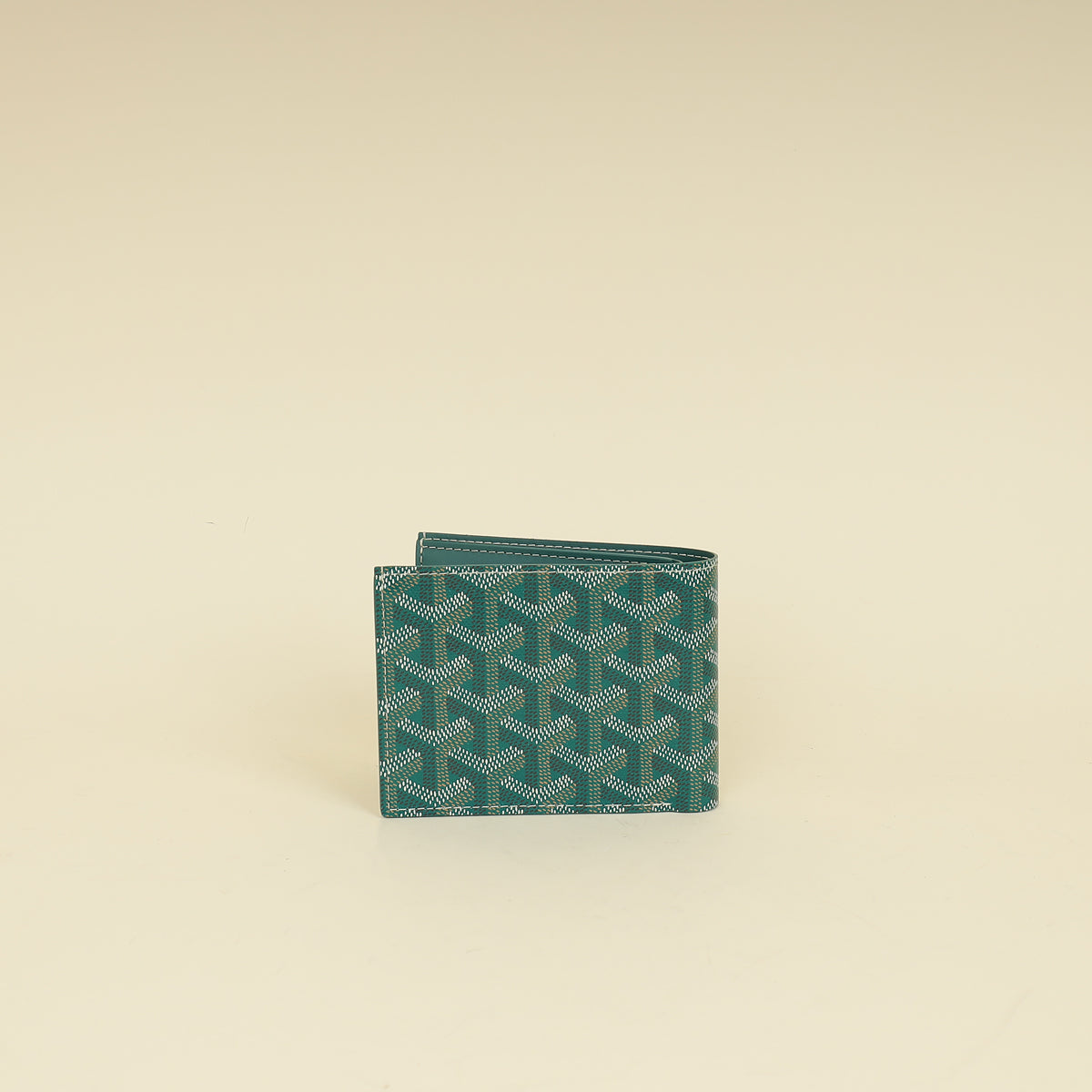 Goyard Green Goyardine Victoire Wallet
