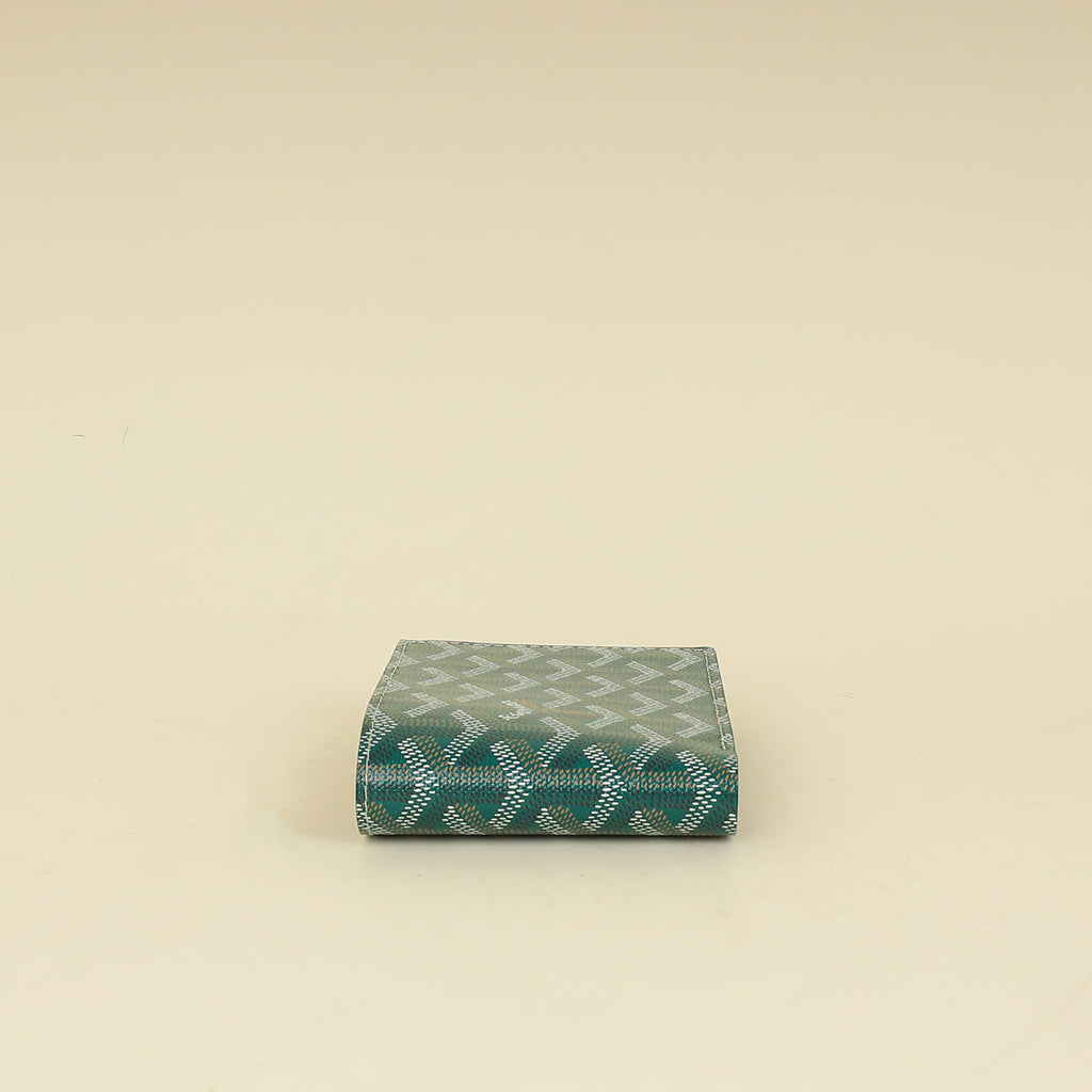 Goyard Green Goyardine Victoire Wallet