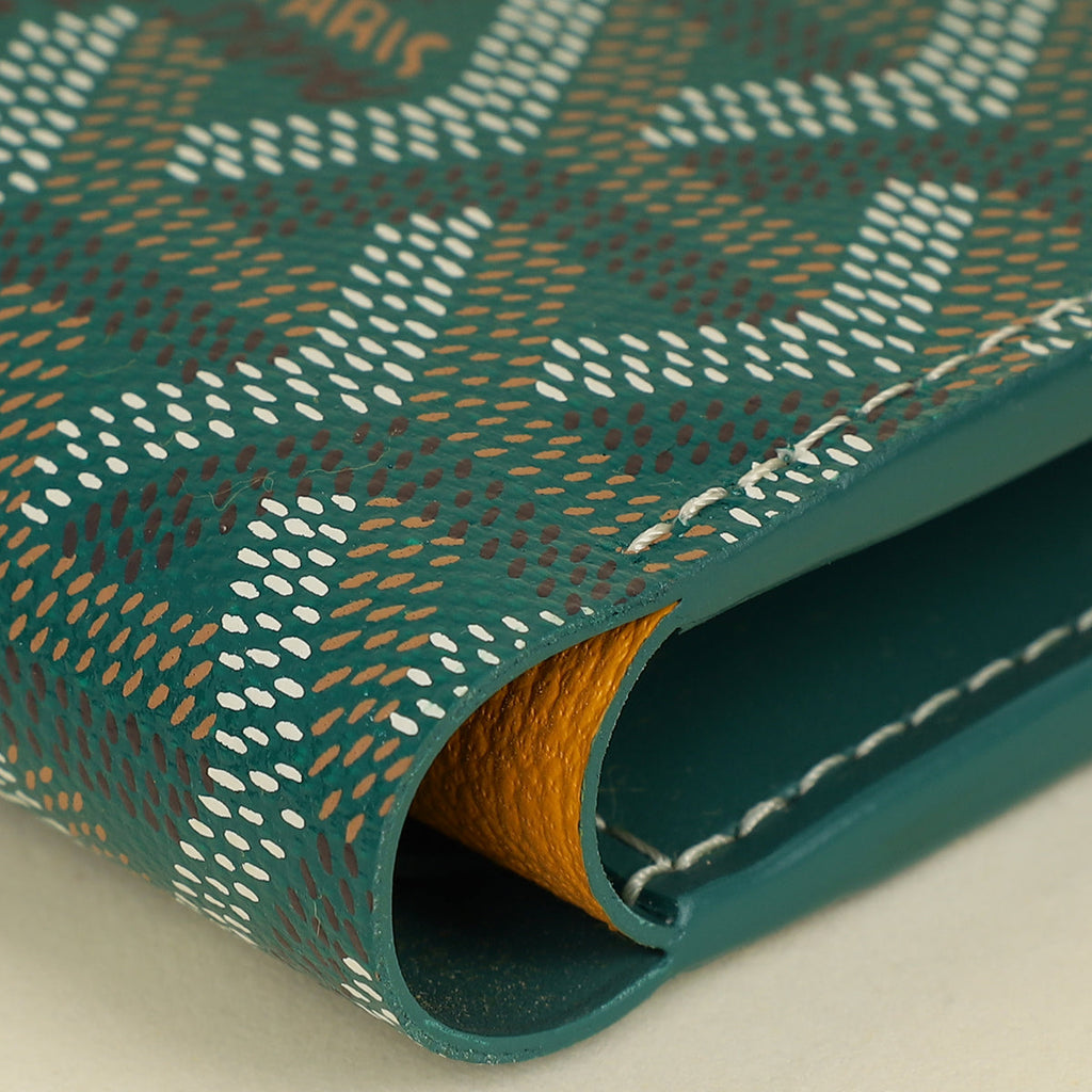 Goyard Green Goyardine Victoire Wallet