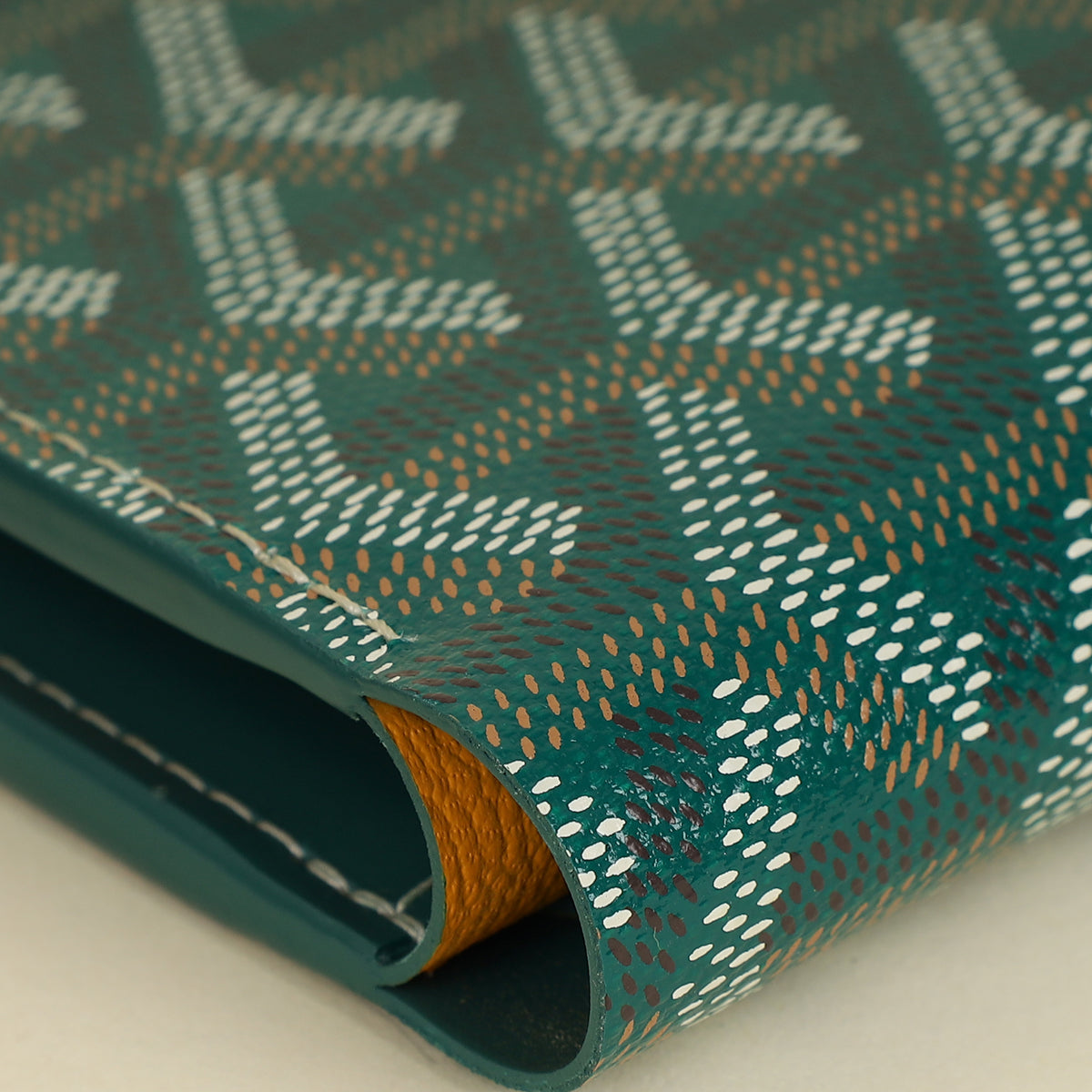Goyard Green Goyardine Victoire Wallet