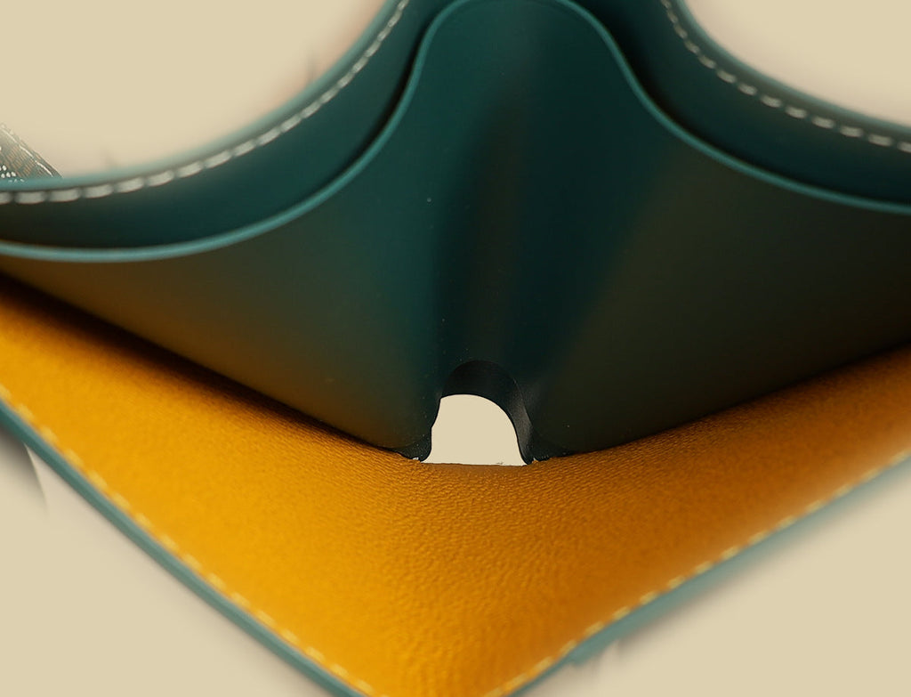 Goyard Green Goyardine Victoire Wallet