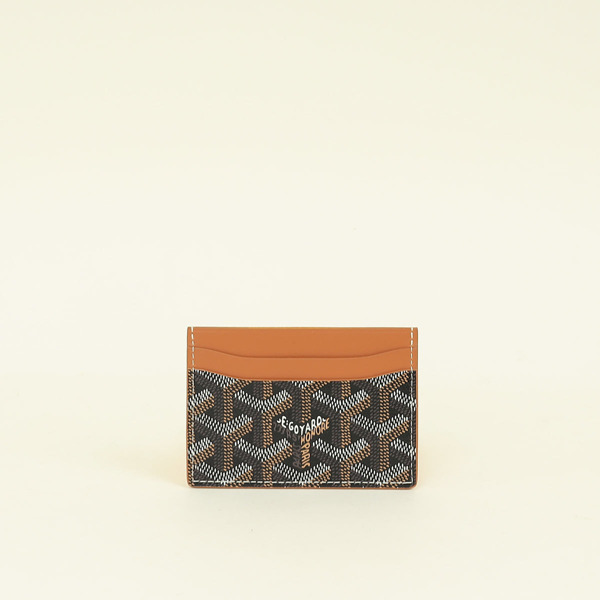 Goyard Bicolor Goyardine Saint-Sulpice Card Wallet