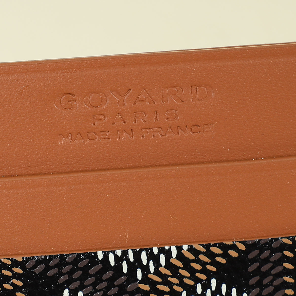 Goyard Bicolor Goyardine Saint-Sulpice Card Wallet