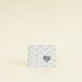 Goyard White Victoire Coeur Wallet