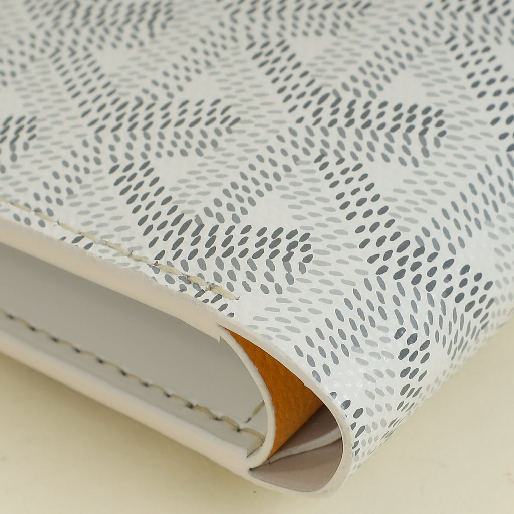 Goyard White Victoire Coeur Wallet