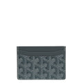 Goyard Grey Goyardine Saint Sulpice Card Holder