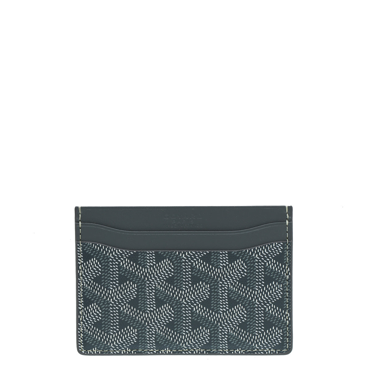 Goyard Grey Goyardine Saint Sulpice Card Holder