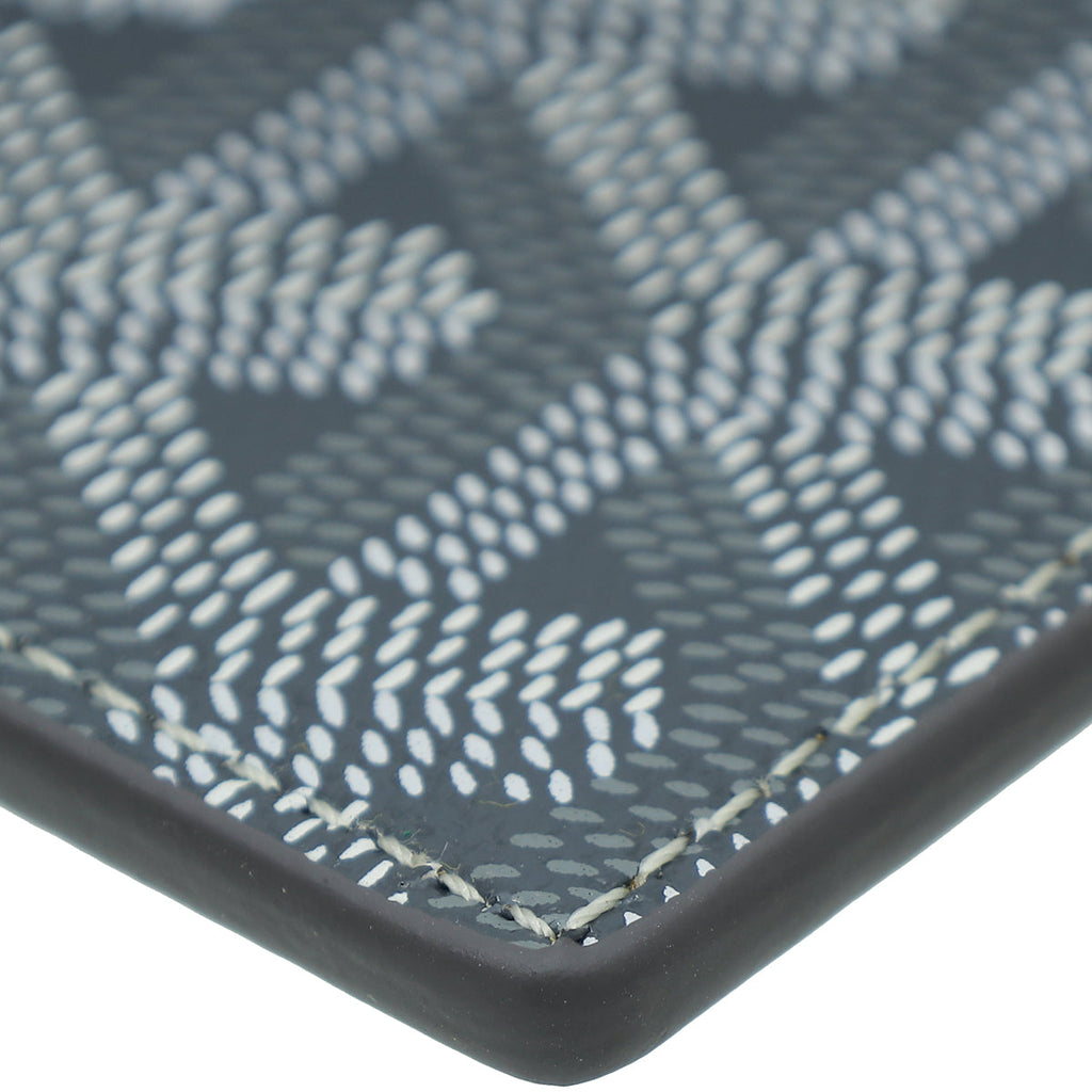 Goyard Grey Goyardine Saint Sulpice Card Holder