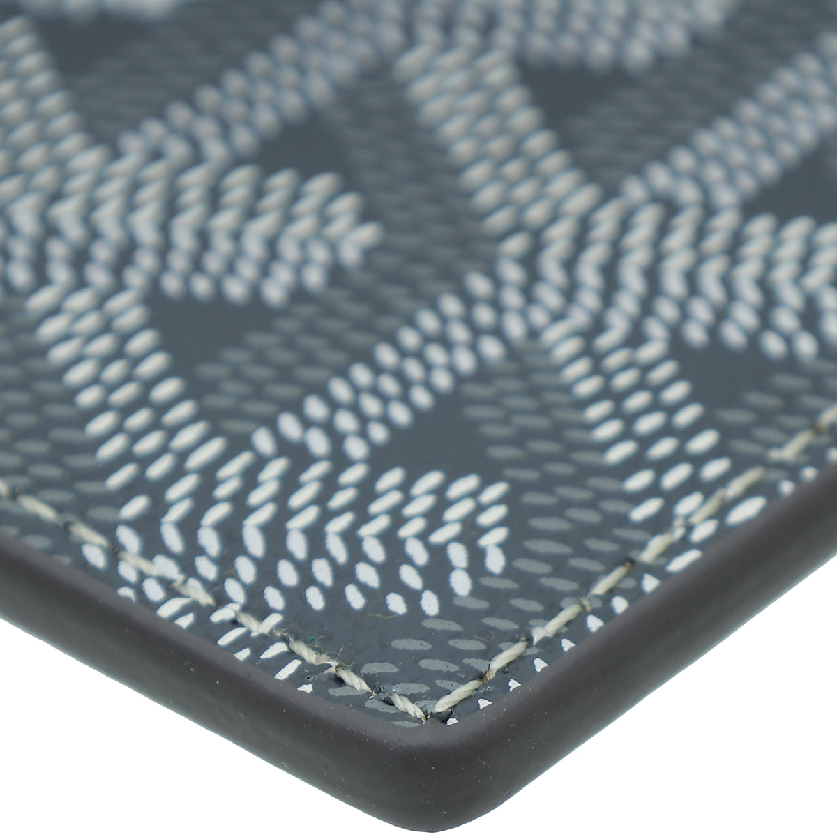 Goyard Grey Goyardine Saint Sulpice Card Holder