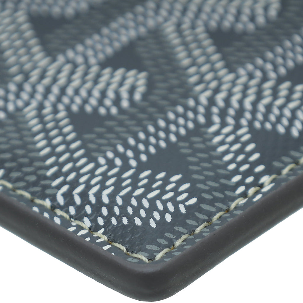 Goyard Grey Goyardine Saint Sulpice Card Holder
