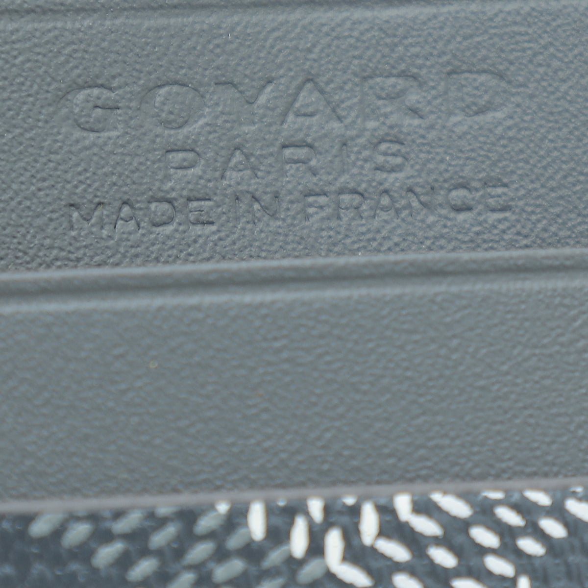Goyard Grey Goyardine Saint Sulpice Card Holder