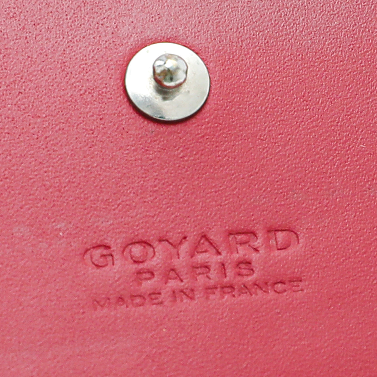 Goyard Red Goyardine Varenne Continental Wallet