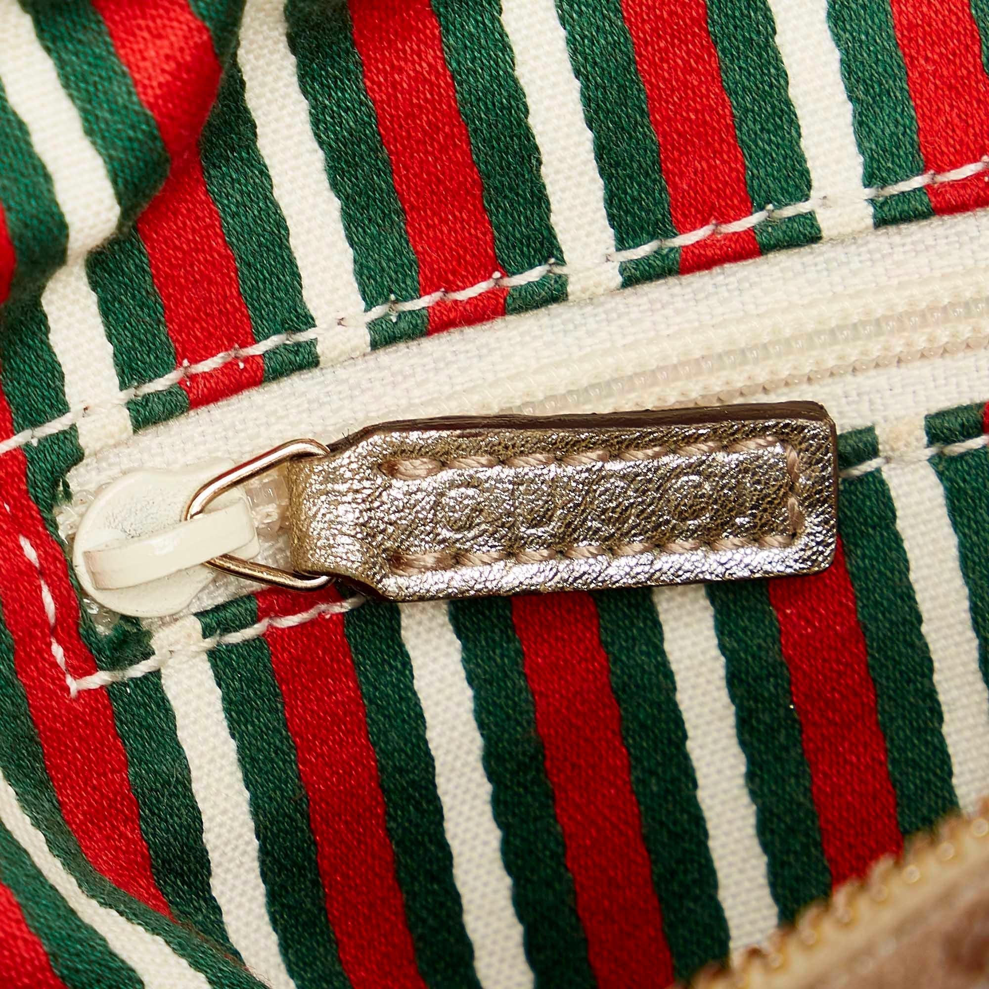 Gucci Abbey GG Canvas Boston Bag (SHG-31972)