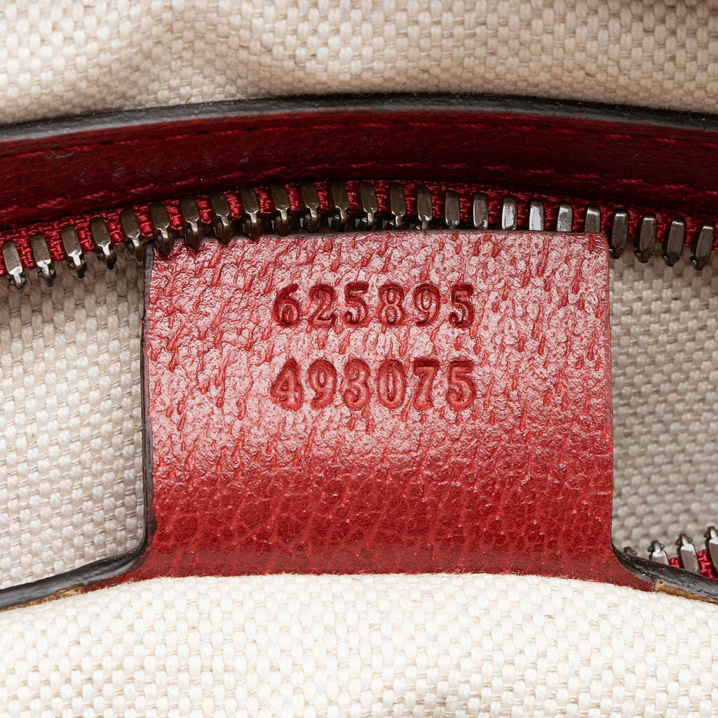 Gucci Baiadera Striped Canvas Belt Bag