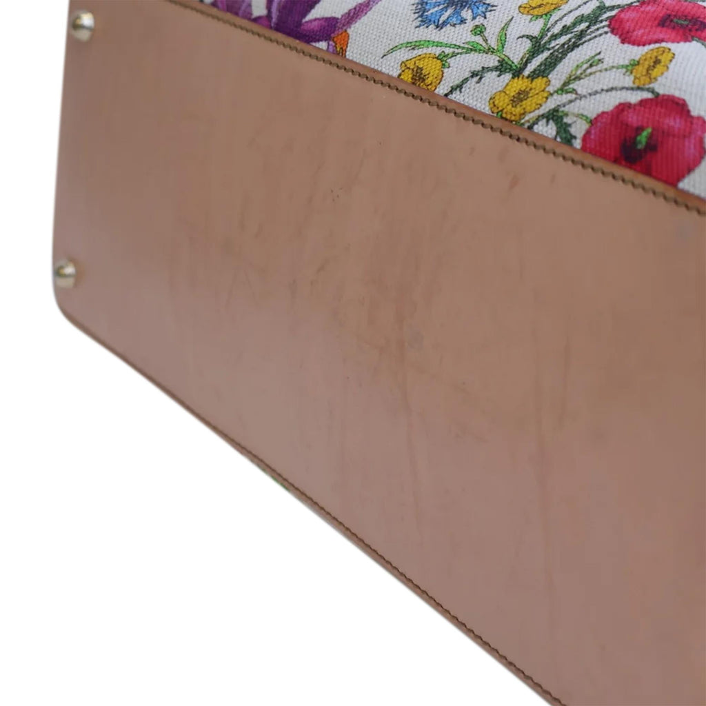 Gucci Bamboo Flora Handbag (SHG-UZba77)
