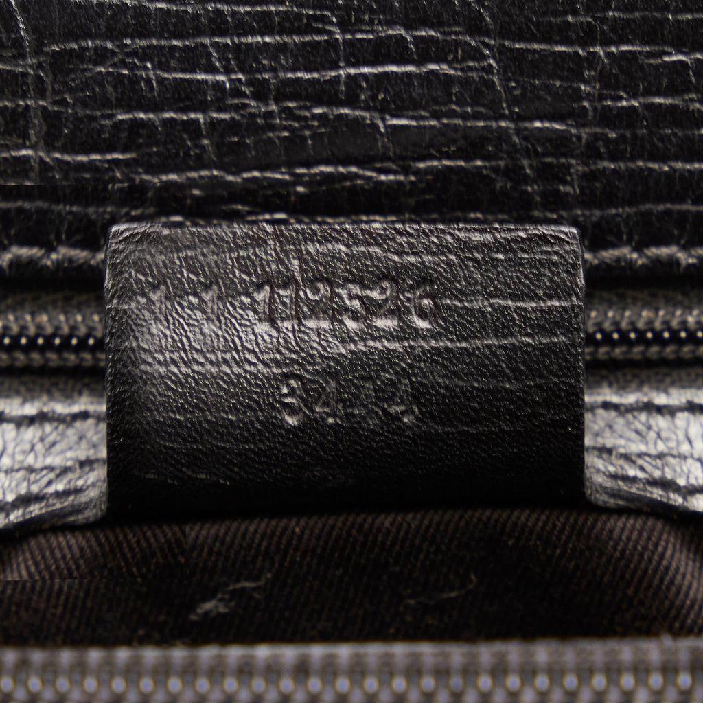 Gucci Bamboo GG Canvas Handbag (SHG-34884)