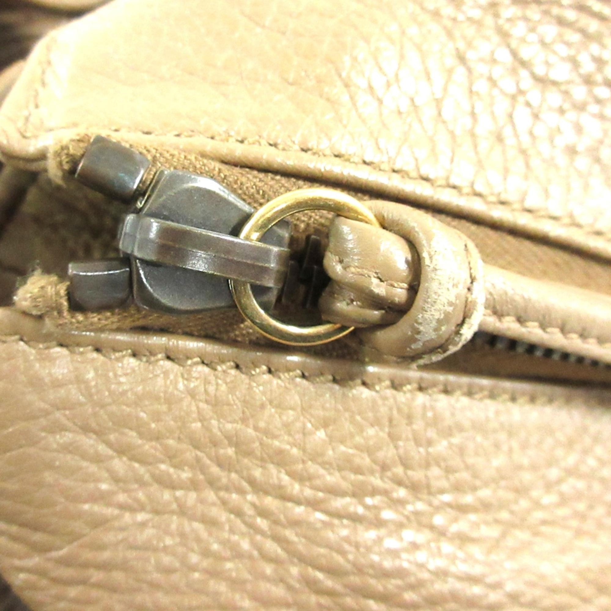 Gucci Bamboo Jungle Leather Hobo Bag (SHG-35690)