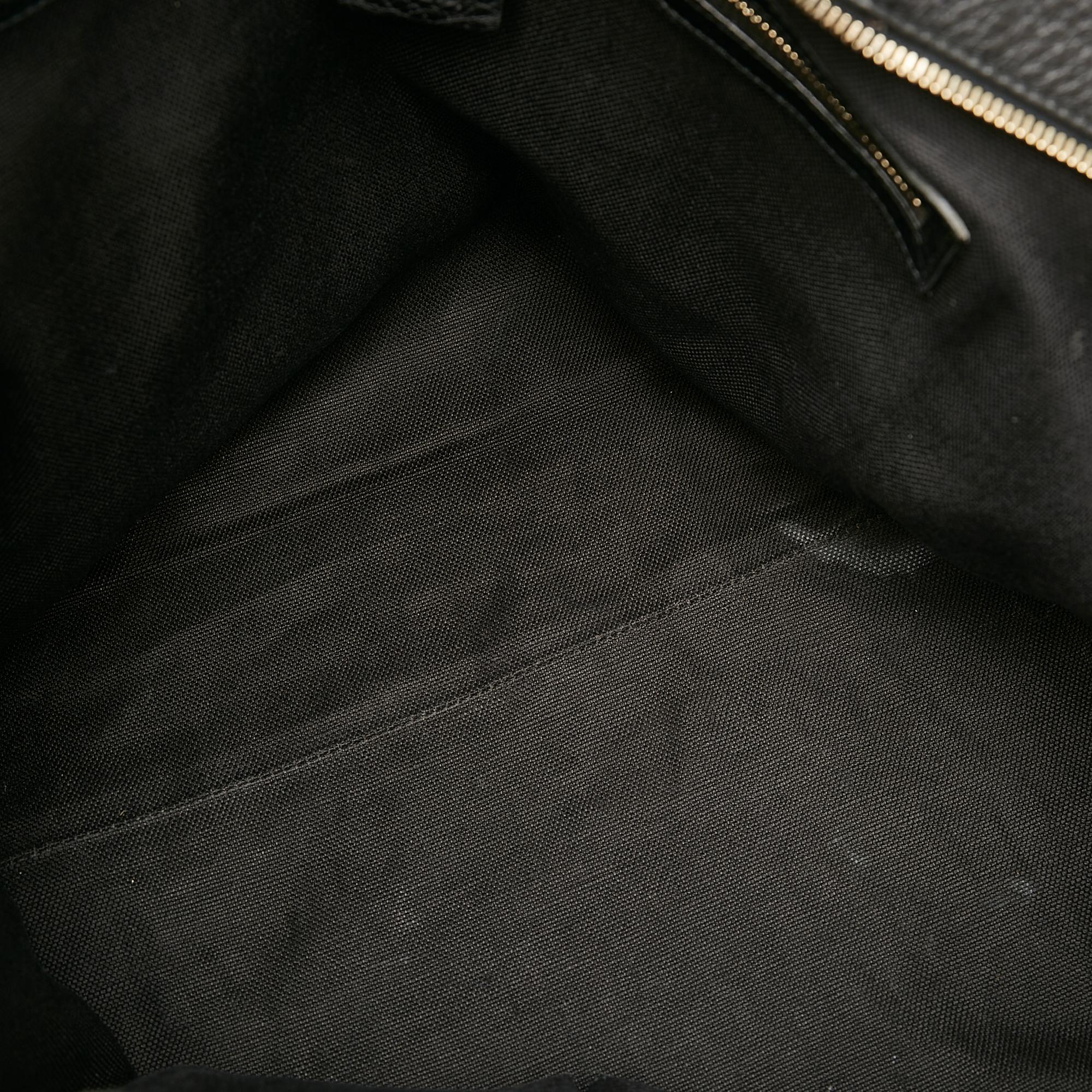 Gucci Bamboo Shopper Leather Tote Bag (SHG-23597)