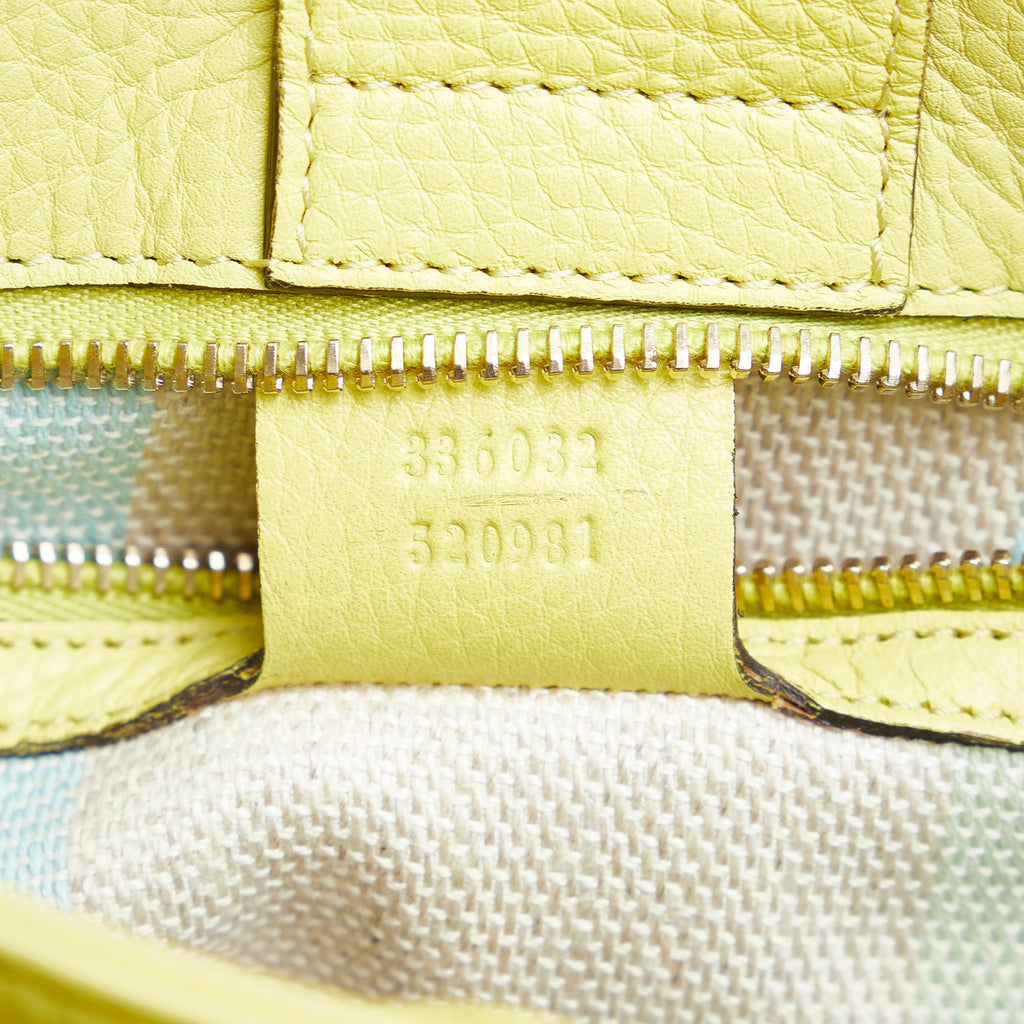 Gucci Bamboo Shopper Raffia Satchel (SHG-O4uoe2)