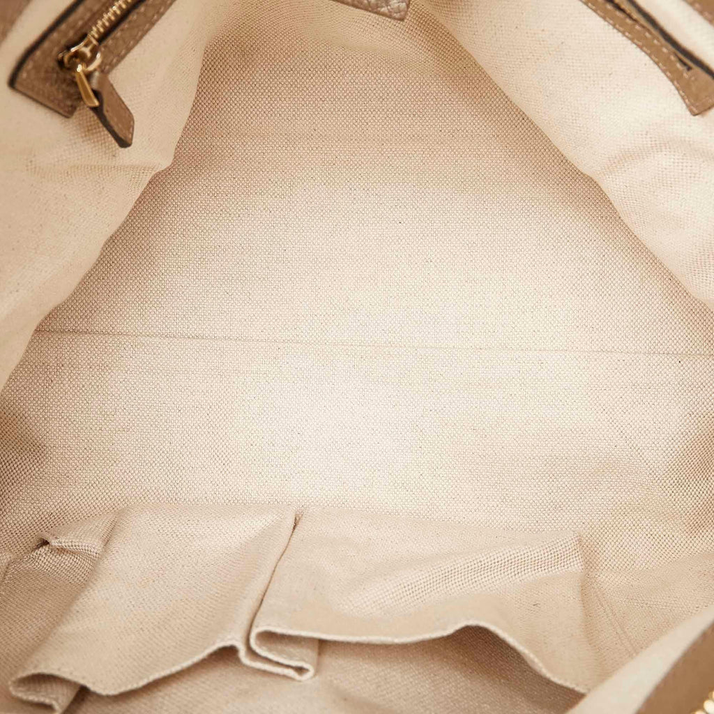 Gucci Bella Leather Satchel (SHG-32132)