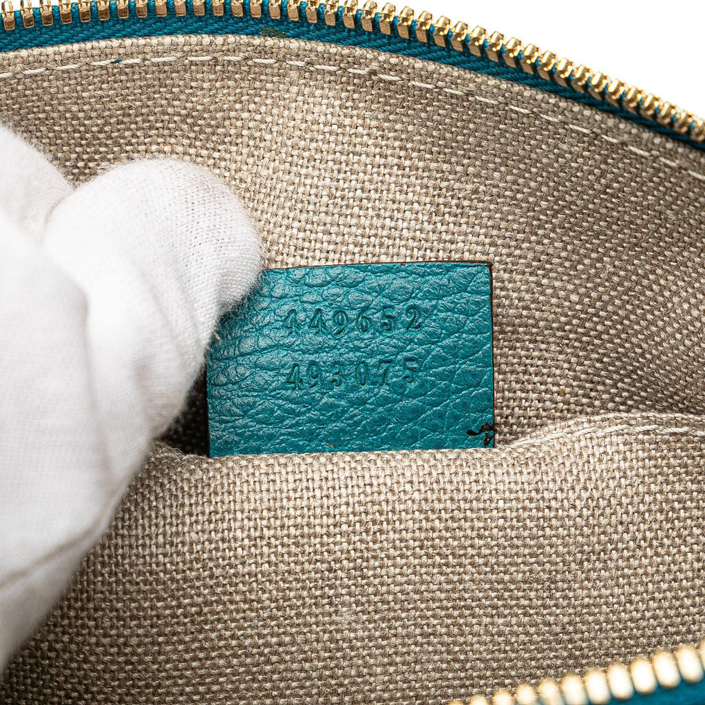 Gucci Calfskin Bamboo Clutch