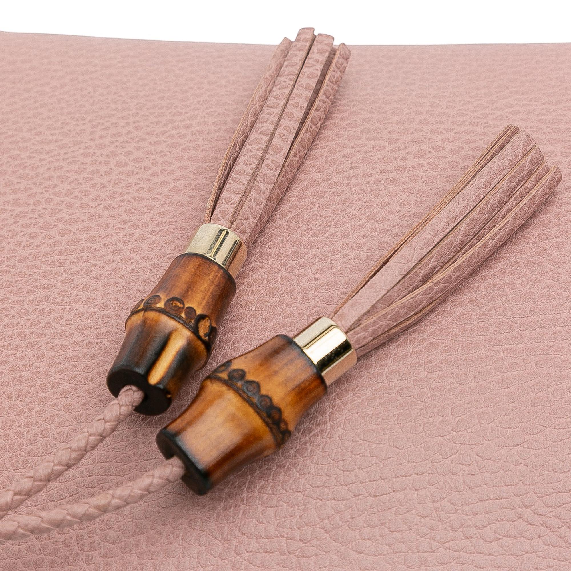 Gucci Calfskin Bamboo Clutch