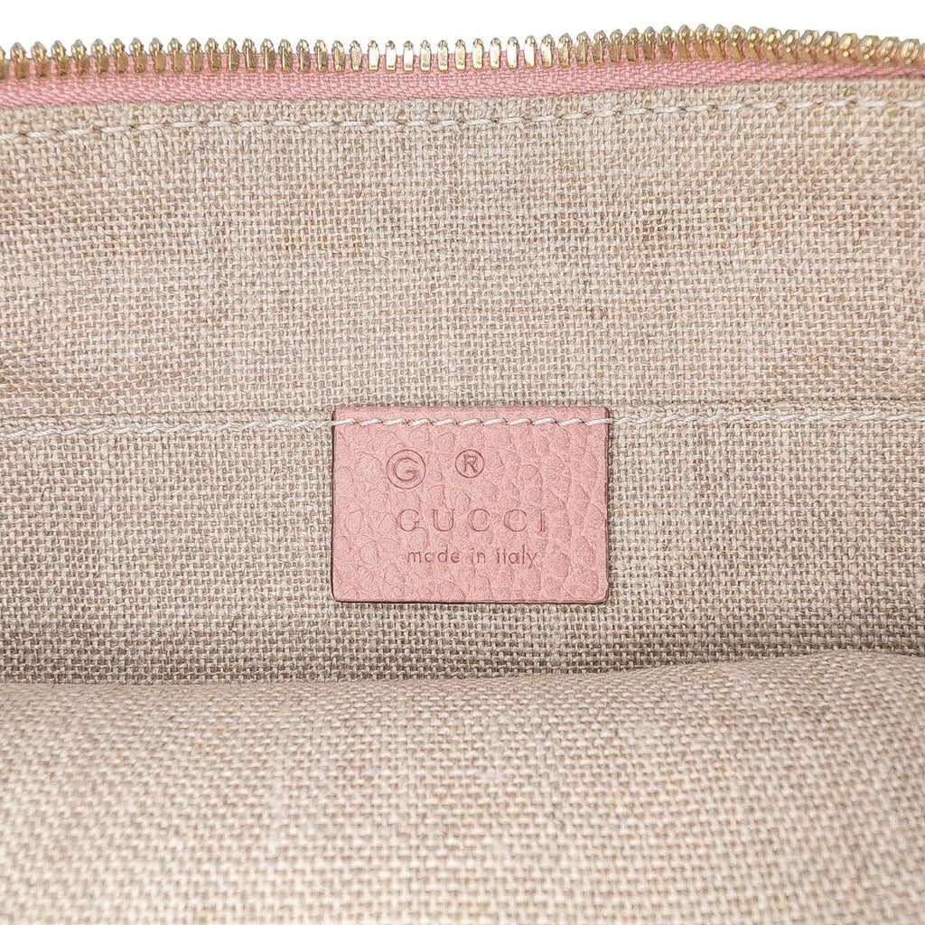 Gucci Calfskin Bamboo Clutch