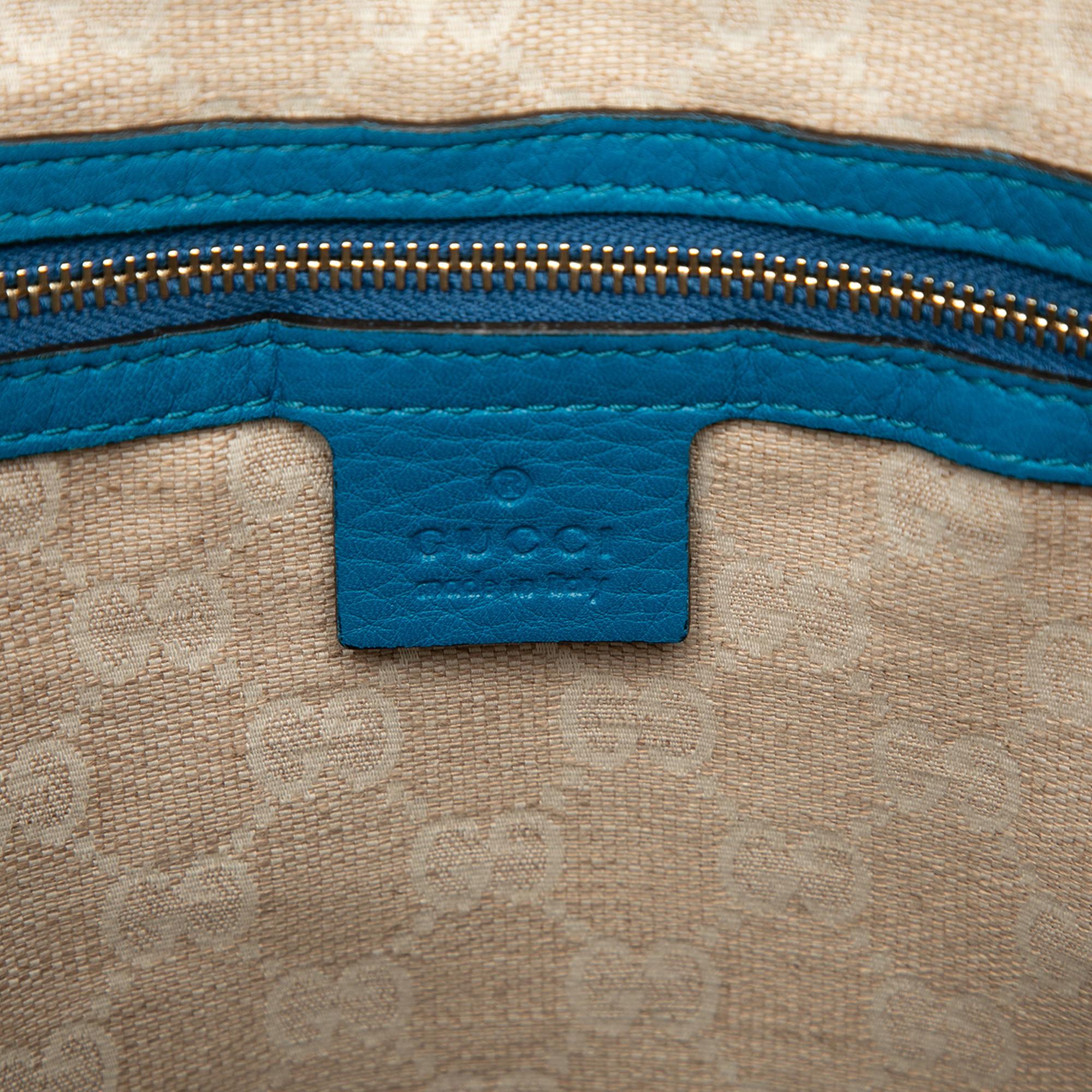 Gucci Calfskin Bamboo Diana Satchel