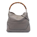 Gucci Calfskin Bamboo Diana Satchel