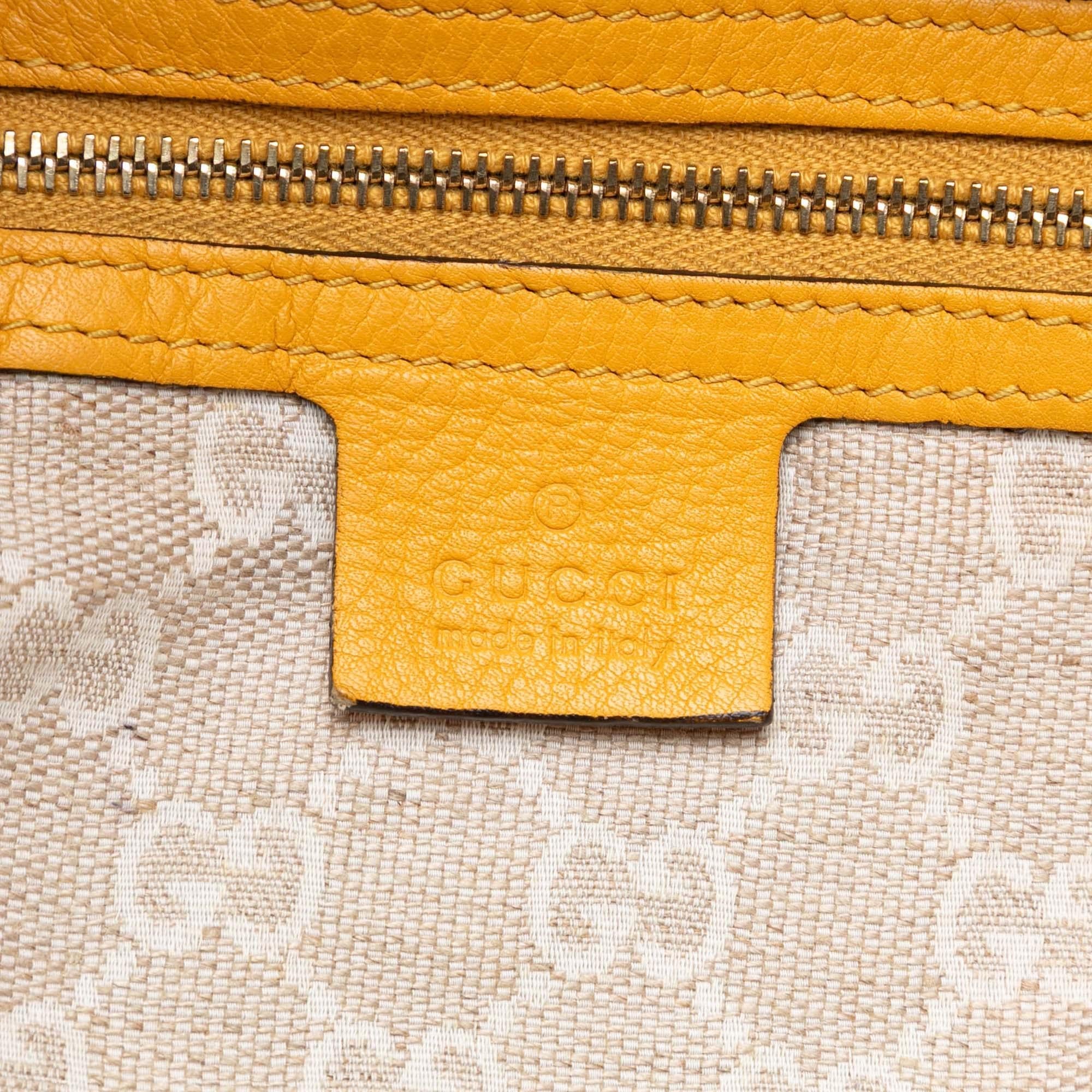 Gucci Calfskin Bamboo Diana Satchel