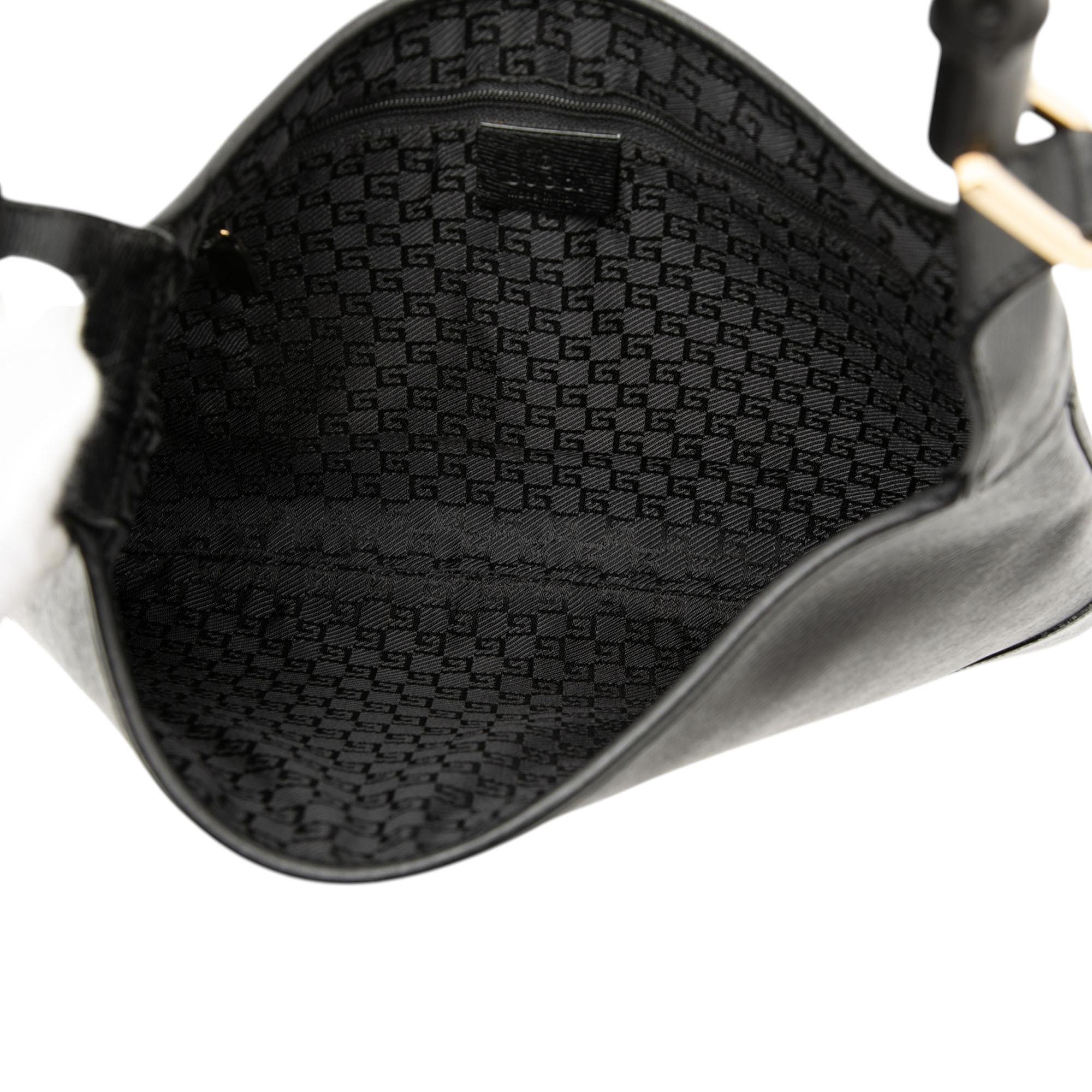 Gucci Calfskin Bamboo Jackie Hobo