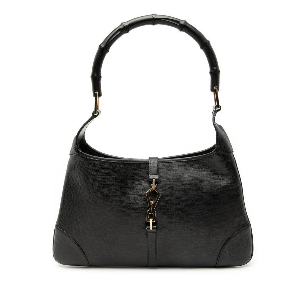 Gucci Calfskin Bamboo Jackie Hobo