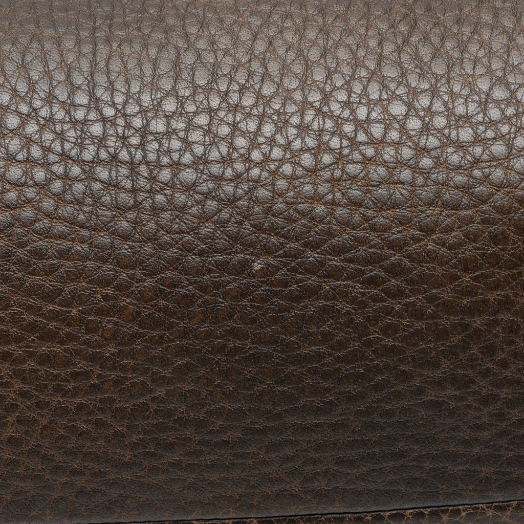 Gucci Calfskin Bamboo Laidback Crafty Dome Satchel