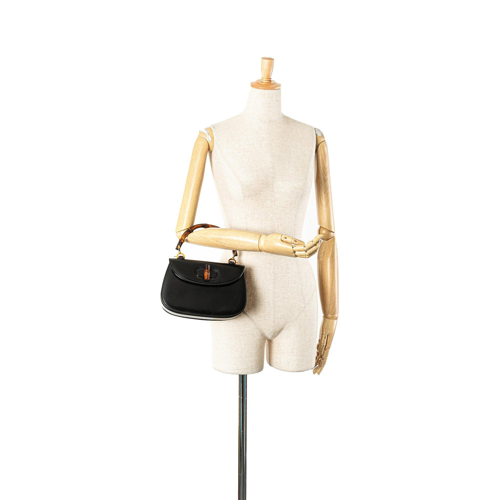 Gucci Calfskin Bamboo Night