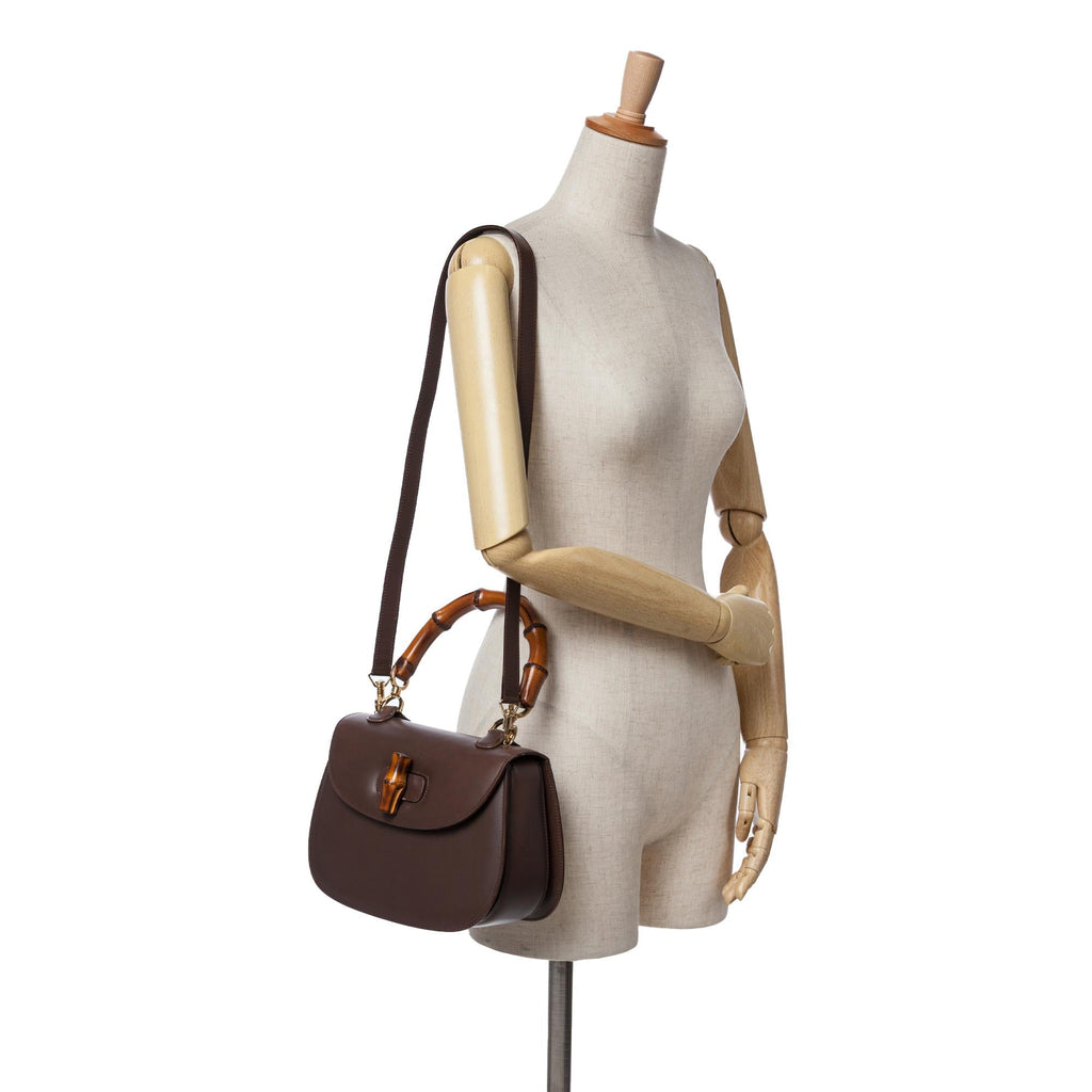 Gucci Calfskin Bamboo Night